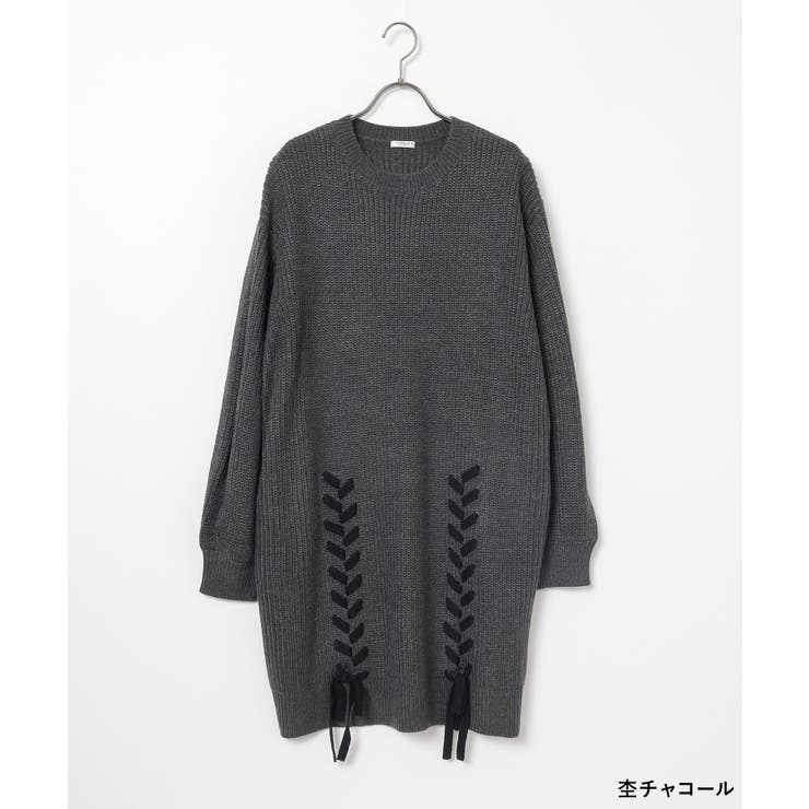 ワンピース 長袖 ミニ丈 | Honeys | 詳細画像14 