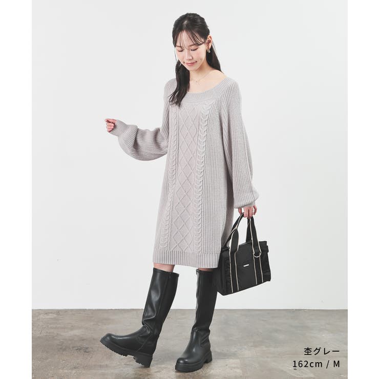 ワンピース 長袖 ミニ丈 | Honeys | 詳細画像11 