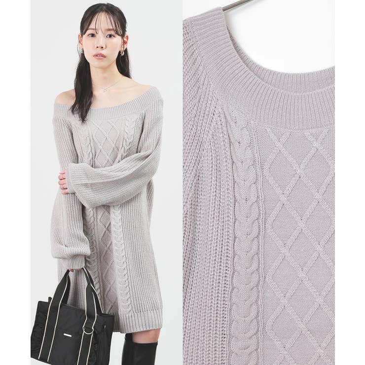 ワンピース 長袖 ミニ丈 | Honeys | 詳細画像12 