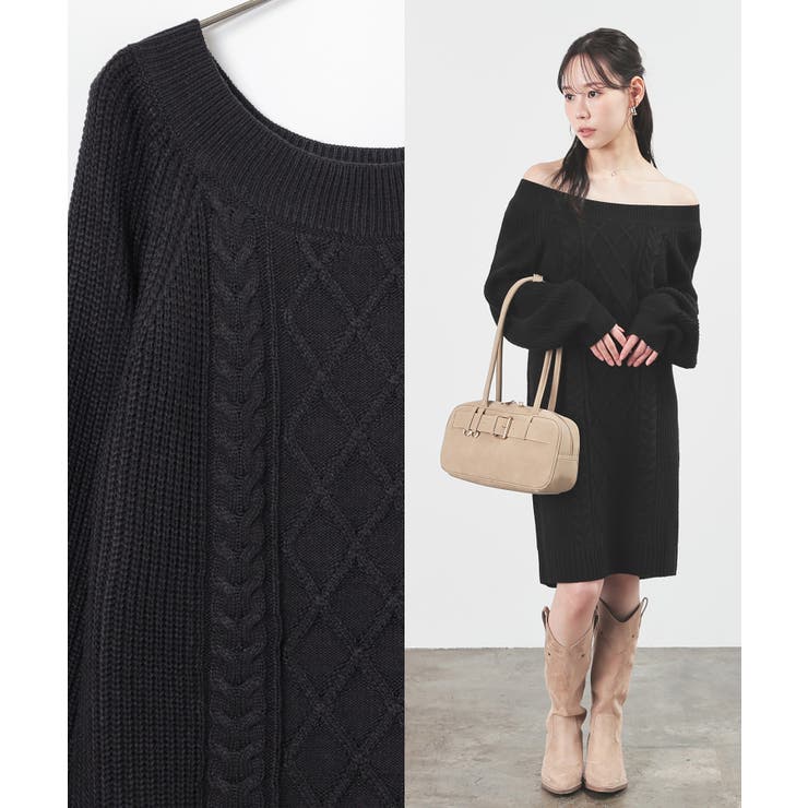 ワンピース 長袖 ミニ丈 | Honeys | 詳細画像6 