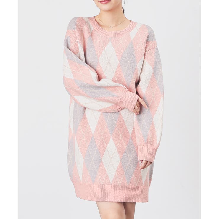 ワンピース 長袖 ミニ丈 | Honeys | 詳細画像11 