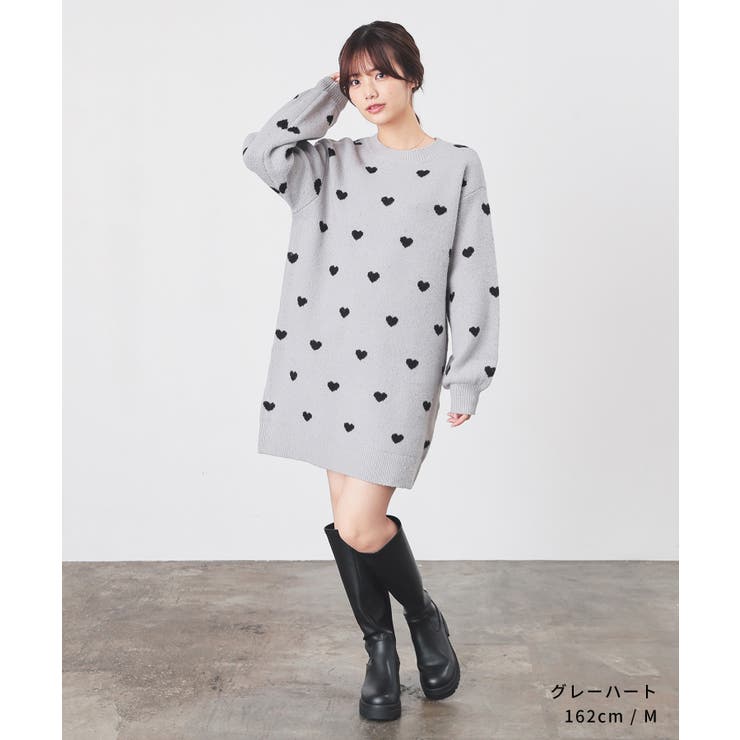 ワンピース 長袖 ミニ丈 | Honeys | 詳細画像2 