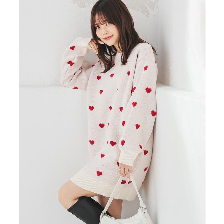 ワンピース 長袖 ミニ丈 | Honeys | 詳細画像5 