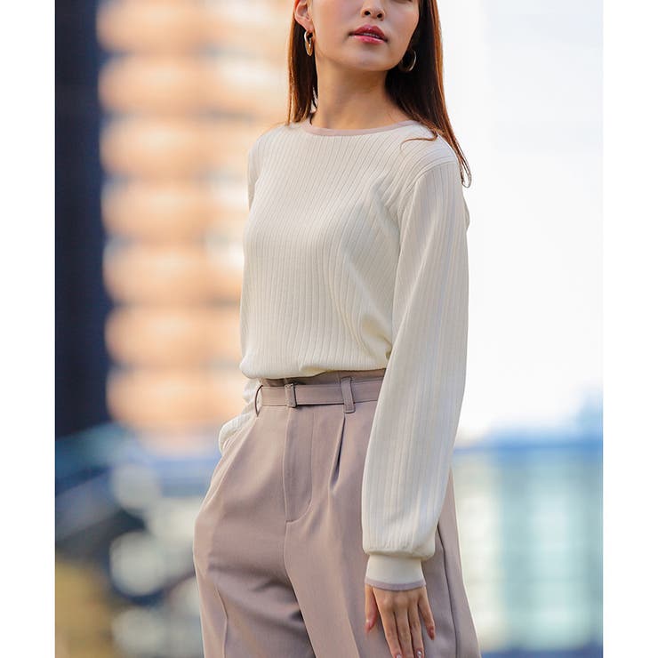 トップス ニット 長袖 | Honeys | 詳細画像4 