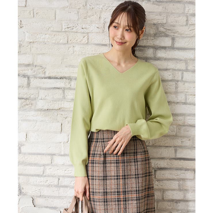 ライトグリーン | トップス ニット セーター | Honeys
