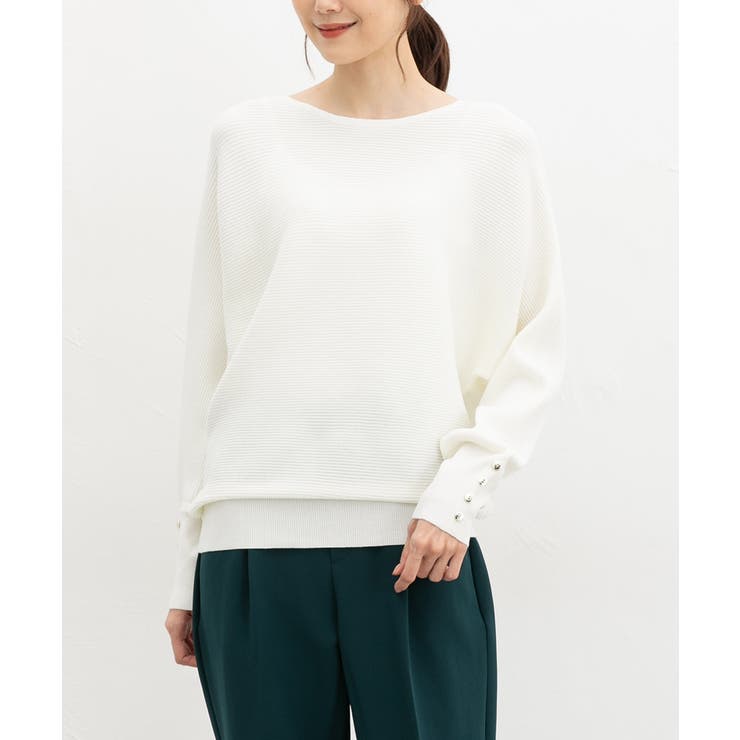 アイボリー | トップス ニット セーター | Honeys