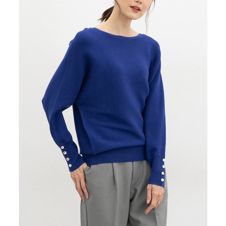 ブルー | トップス ニット セーター | Honeys