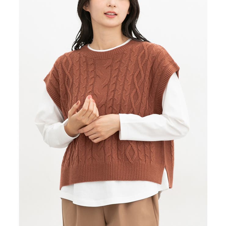 オレンジ | トップス ベスト Tシャツ | Honeys