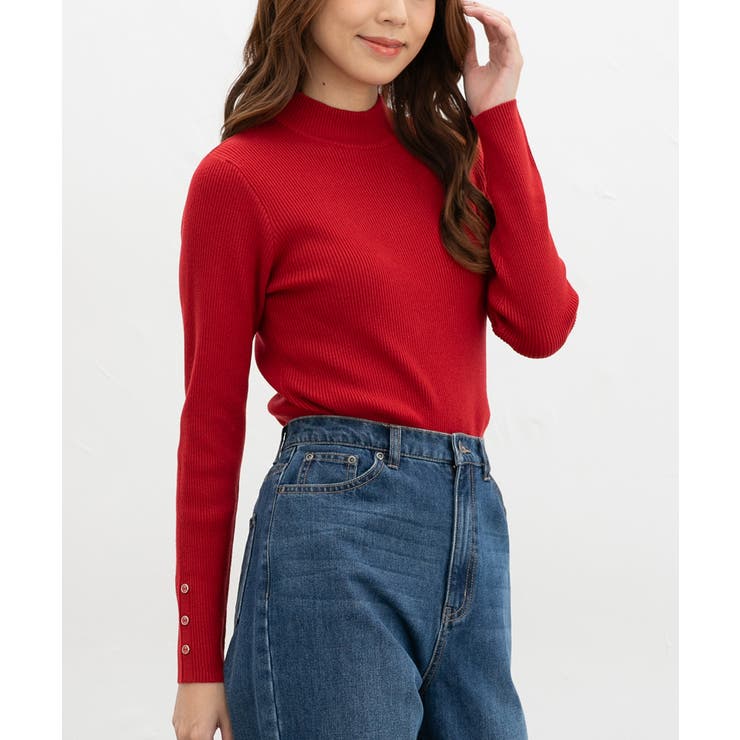 レッド | トップス ニット セーター | Honeys