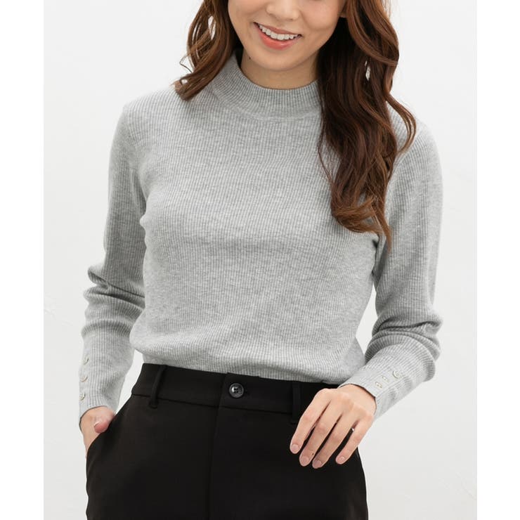 杢グレー | トップス ニット セーター | Honeys