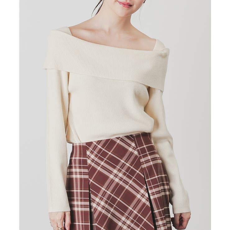 アイボリー | トップス ニット セーター | Honeys