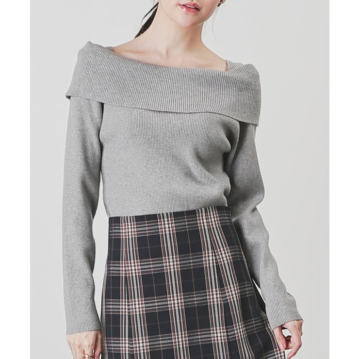 杢グレー | トップス ニット セーター | Honeys