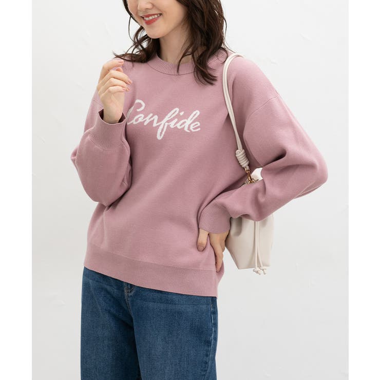 ピンクパープル | トップス ニット セーター | Honeys