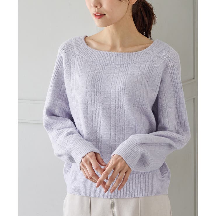 ラベンダー | トップス ニット セーター | Honeys