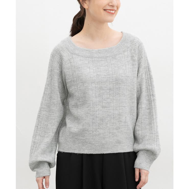 杢グレー | トップス ニット セーター | Honeys