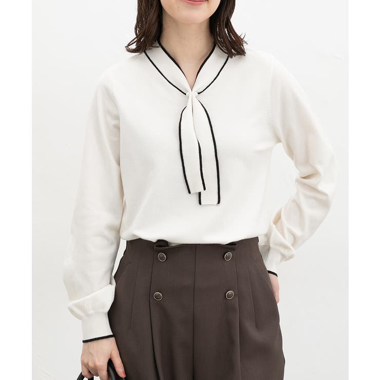 アイボリー | トップス ニット セーター | Honeys