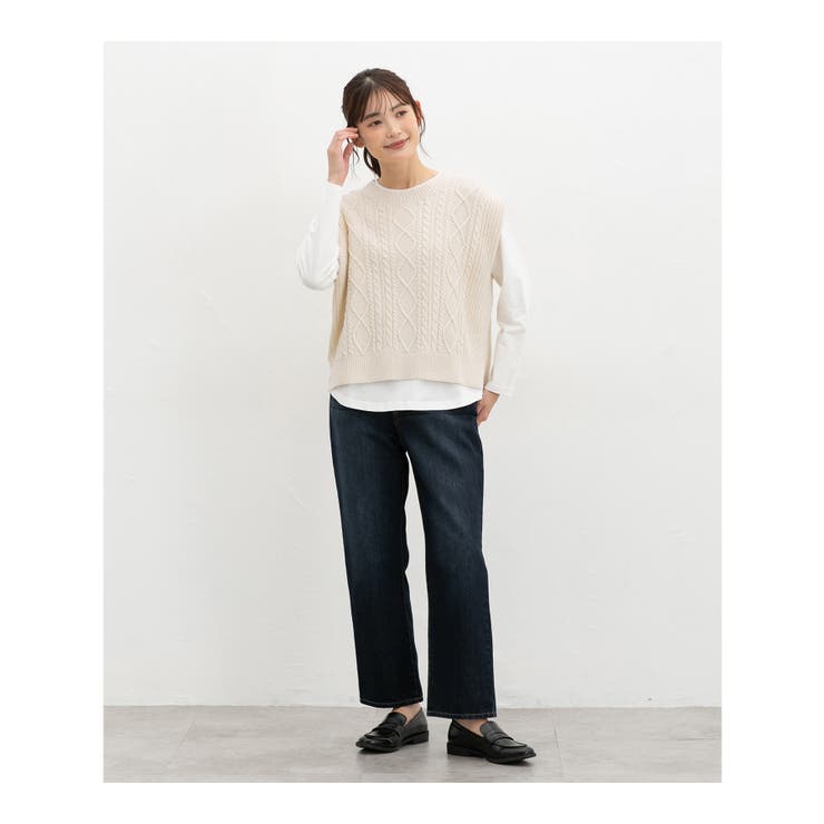 トップス ベスト ニット | Honeys | 詳細画像10 