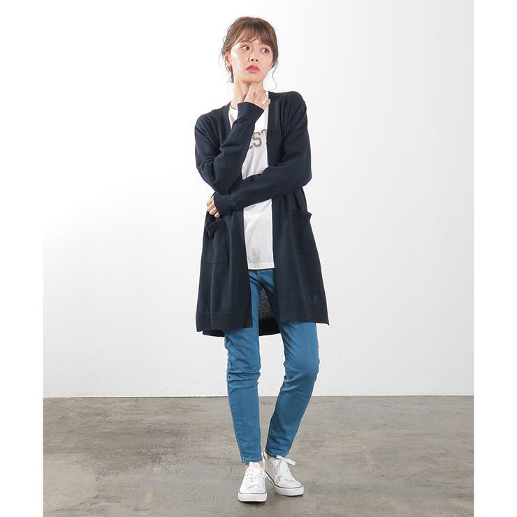 【ハニーズ】トップス カーディガン ロング丈 | Honeys | 詳細画像5 