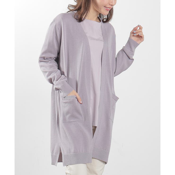 【ハニーズ】トップス カーディガン ロング丈 | Honeys | 詳細画像9 