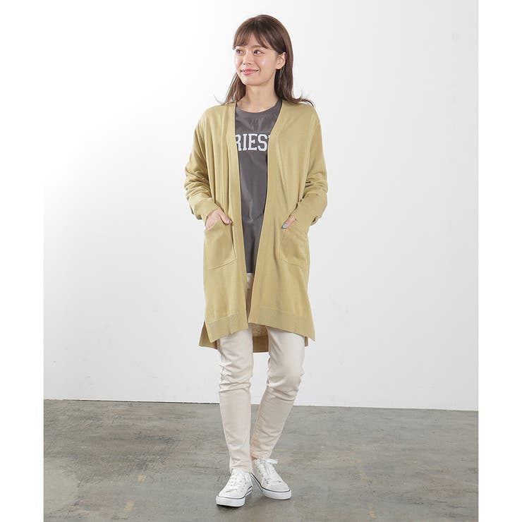 【ハニーズ】トップス カーディガン ロング丈 | Honeys | 詳細画像11 