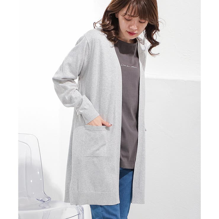 【ハニーズ】トップス カーディガン ロング丈 | Honeys | 詳細画像19 