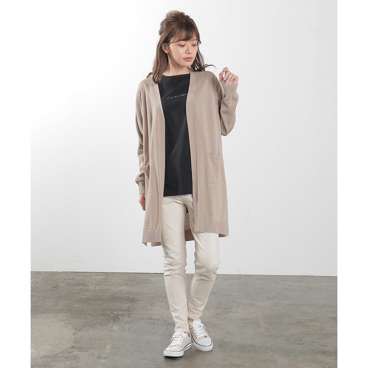 【ハニーズ】トップス カーディガン ロング丈 | Honeys | 詳細画像28 