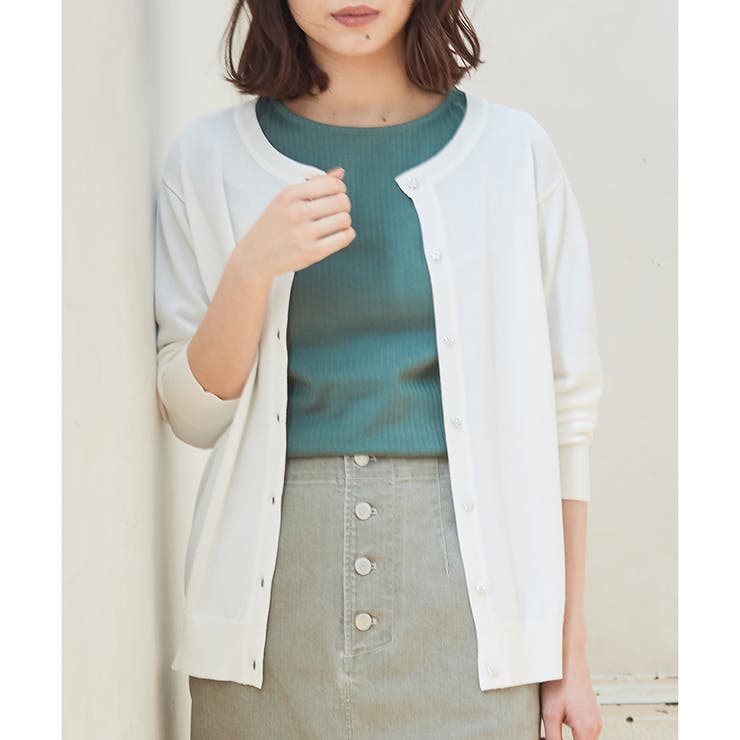 ホワイト | 【ハニーズ】トップス Tシャツ Vネック | Honeys