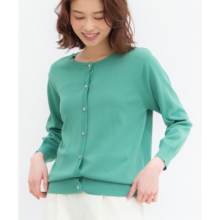 グリーン | 【ハニーズ】トップス Tシャツ Vネック | Honeys