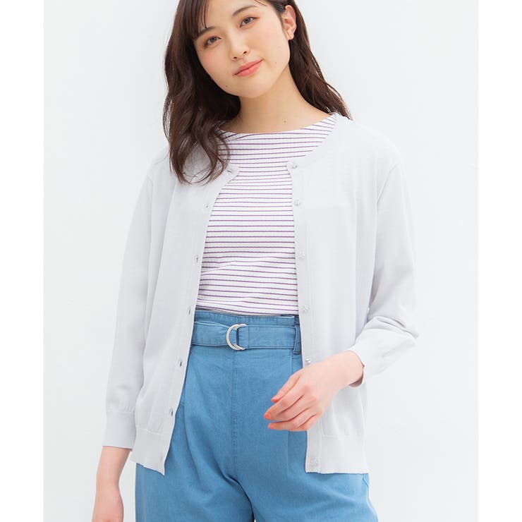 ライトグレー | 【ハニーズ】トップス Tシャツ Vネック | Honeys