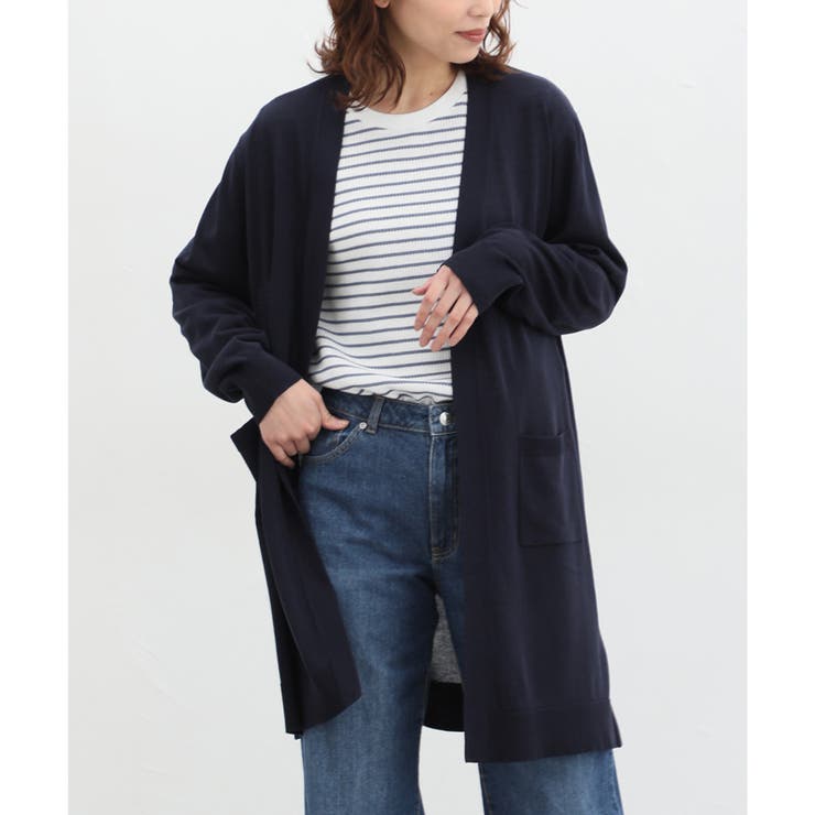 ネイビー | トップス カーディガン レディース | Honeys