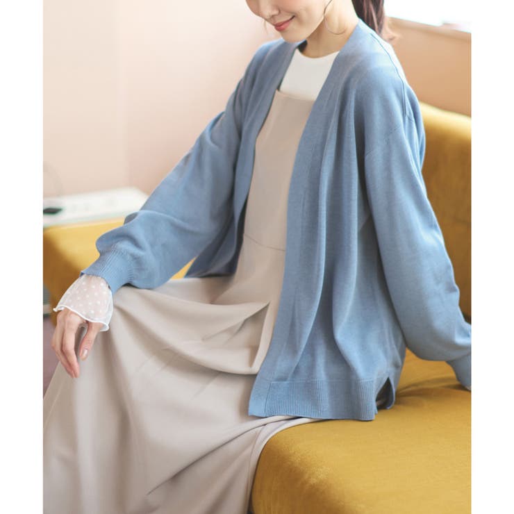 ブルー | トップス カーディガン レディース | Honeys