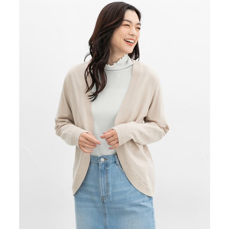 ベージュ | トップス カーディガン 長袖 | Honeys