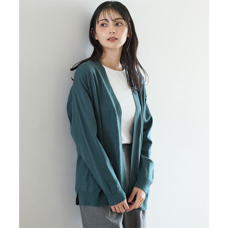 トップス カーディガン 長袖 | Honeys | 詳細画像4 