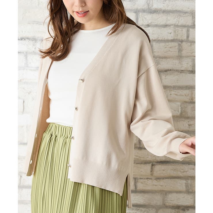 トップス カーディガン 長袖[品番：HNSW0010421]｜Honeys（ハニーズ