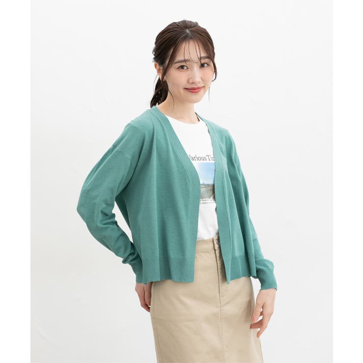 トップス カーディガン 長袖 | Honeys | 詳細画像4 