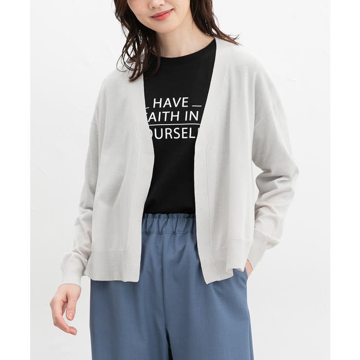 ライトグレー | トップス カーディガン 長袖 | Honeys