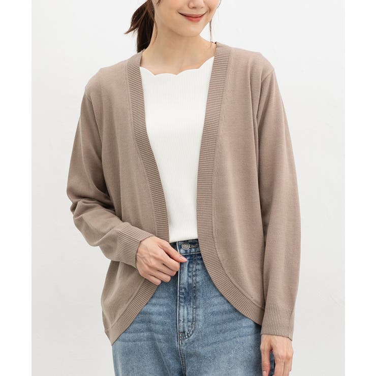 モカ | トップス カーディガン 長袖 | Honeys