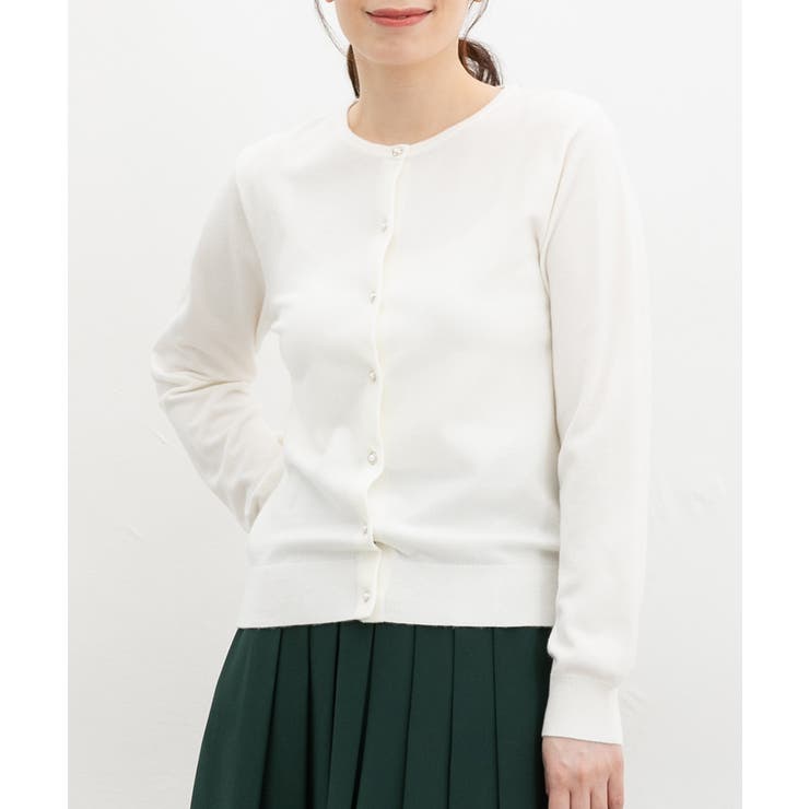 アイボリー | トップス カーディガン 長袖 | Honeys