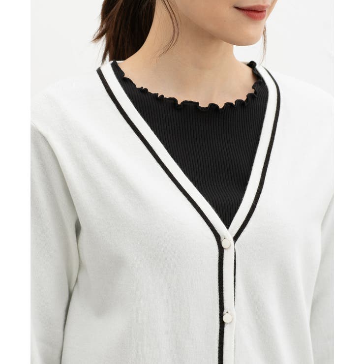 トップス カーディガン 長袖 | Honeys | 詳細画像14 