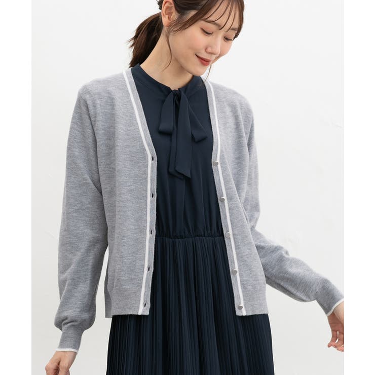 杢グレー | トップス カーディガン 長袖 | Honeys