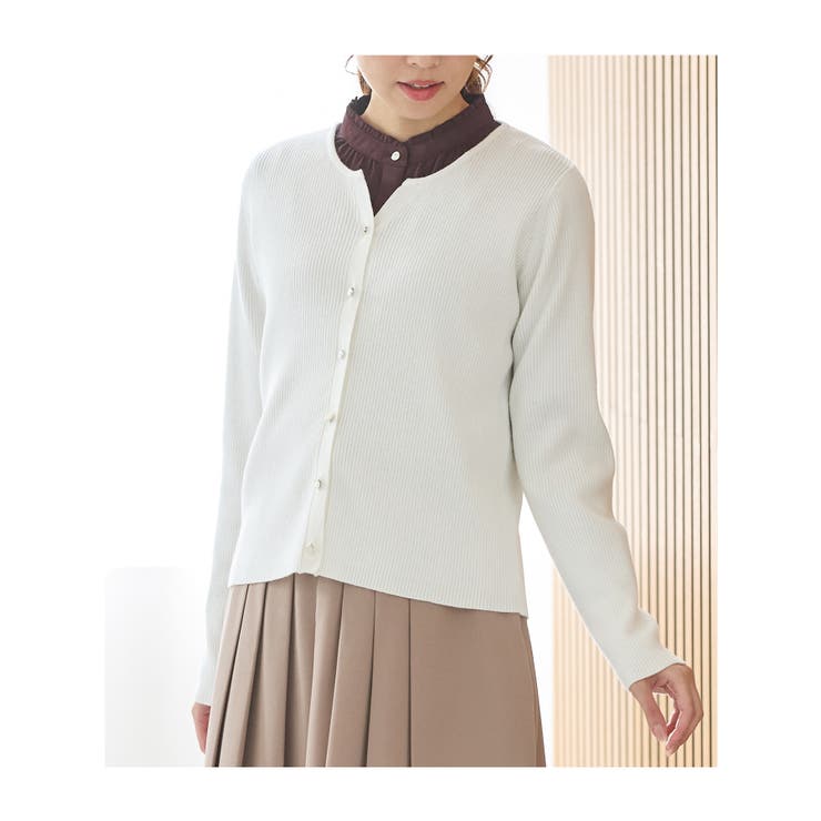 トップス カーディガン 長袖 | Honeys | 詳細画像13 