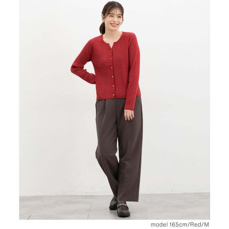 トップス カーディガン 長袖 | Honeys | 詳細画像9 