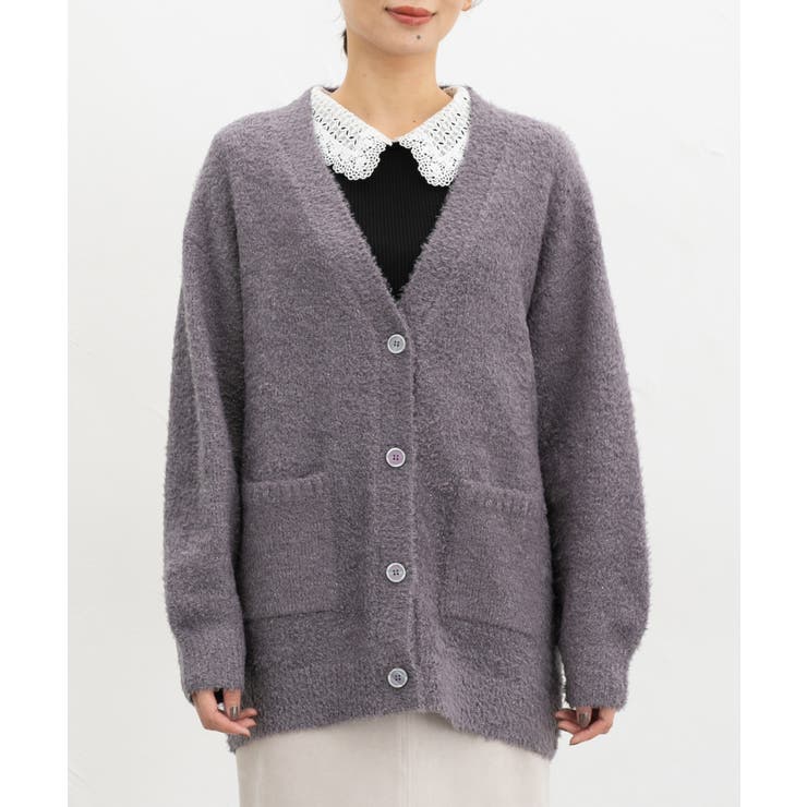 トップス カーディガン 長袖 | Honeys | 詳細画像10 