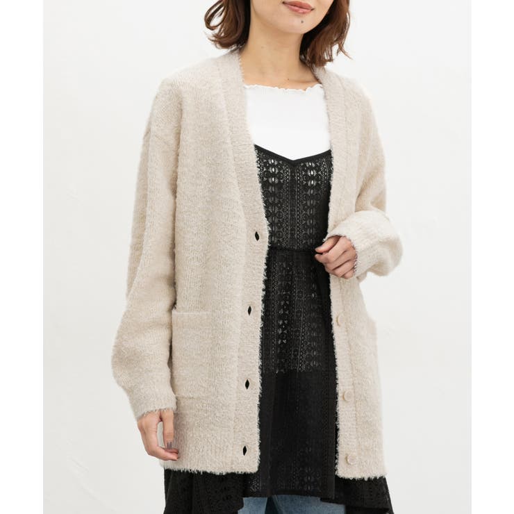 トップス カーディガン 長袖 | Honeys | 詳細画像12 