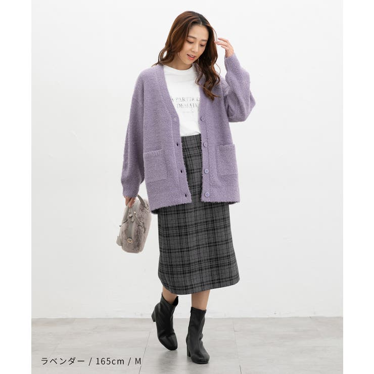 トップス カーディガン 長袖 | Honeys | 詳細画像3 