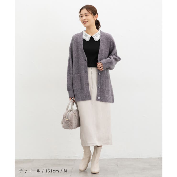 トップス カーディガン 長袖 | Honeys | 詳細画像9 