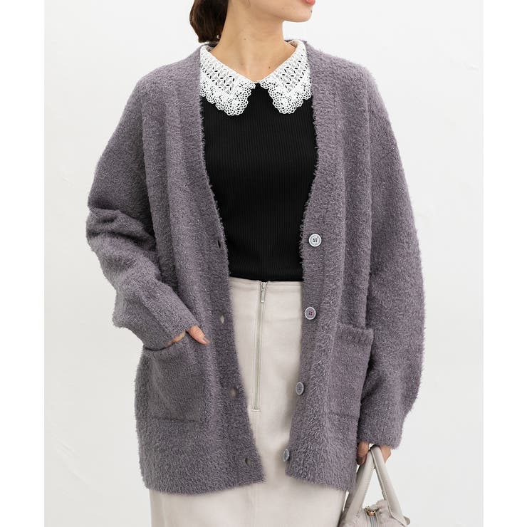 チャコール | トップス カーディガン 長袖 | Honeys