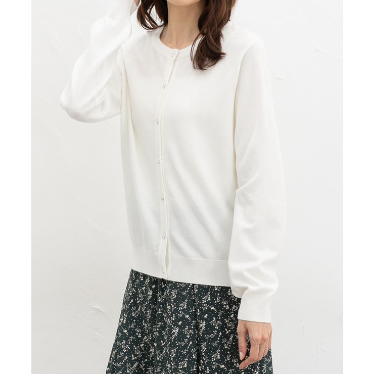 アイボリー | トップス カーディガン 長袖 | Honeys