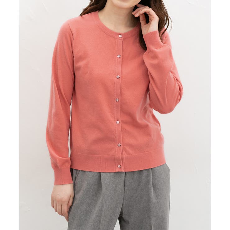 ピンク | トップス カーディガン 長袖 | Honeys