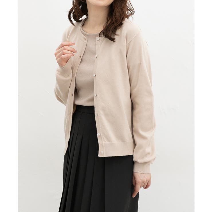 ベージュ | トップス カーディガン 長袖 | Honeys